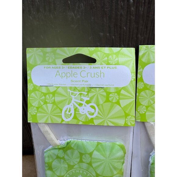 Scentsy Apple Crush Scent Pak For Buddy Authentic Perfumed Sachet 2 Pack - Picture 2 of 5